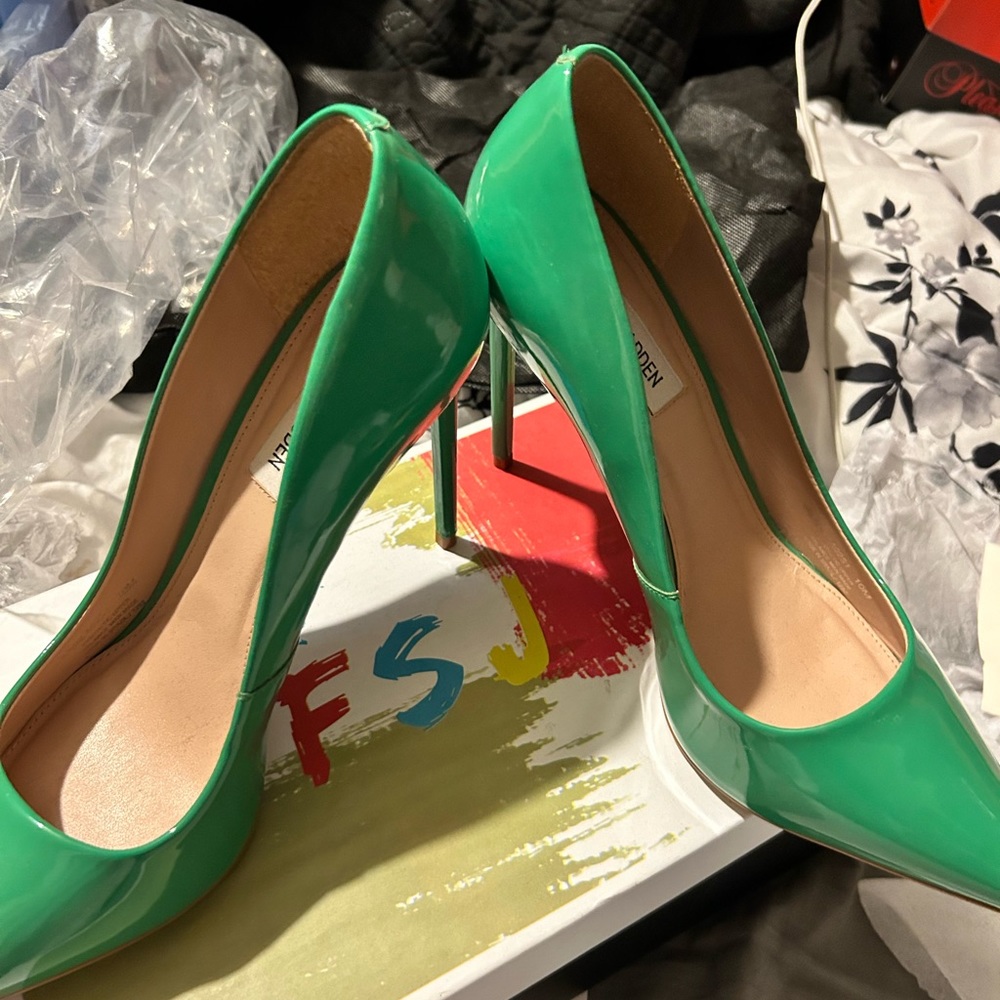 Green stiletto
